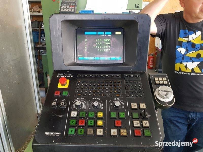 Frezarka do metalu CNC Deckel FP4