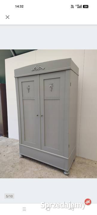 stara szafa drewniana zabytkowa antyczna Szafy i garderoby Lubrza