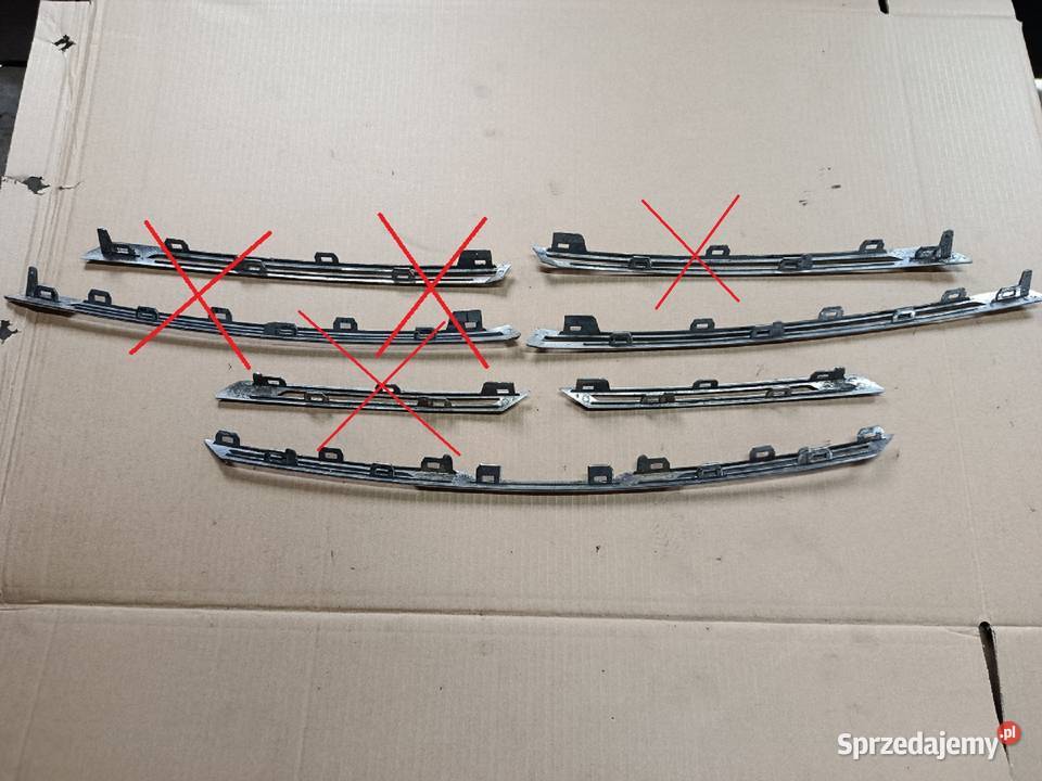 Listwy Chrom Grilla Atrapy Renault Espace V Atrapy
