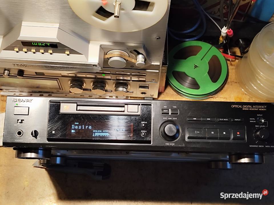 odtwarzacz Mini Disc Sony MDS303 Mosty