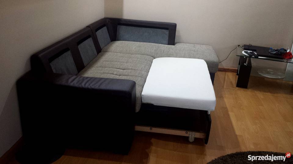 Narożnik Black Red White z funkcją spania Mińsk Mazowiecki