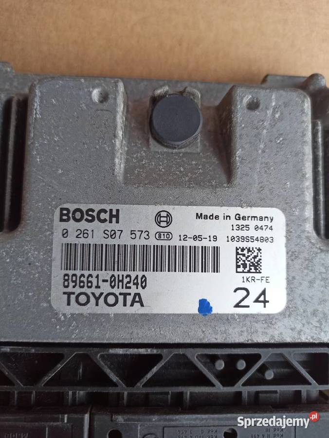 CITROEN C1 TOYOTĄ AYGO STEROWNIK SILNIKA 10B Bolesławiec sprzedam