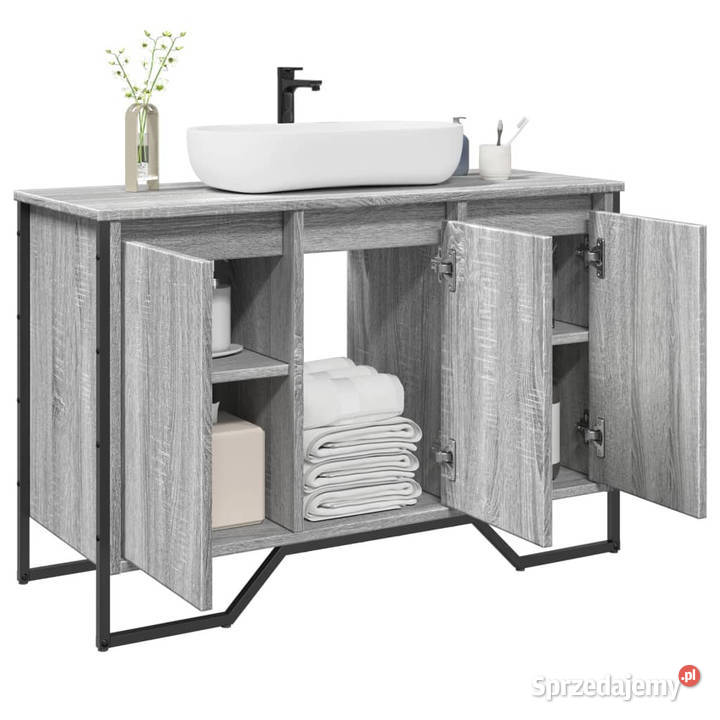 Szafka pod umywalkę szary dąb sonoma 91x35x60 Pozostałe Warszawa