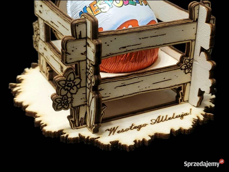 Zając wielkanocny na Kinder Niespodziankę