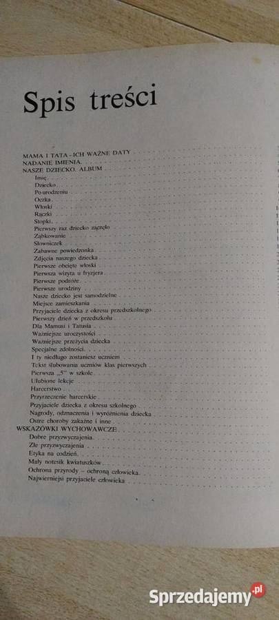 Album naszego dziecka kołyski do mundurka Lublin