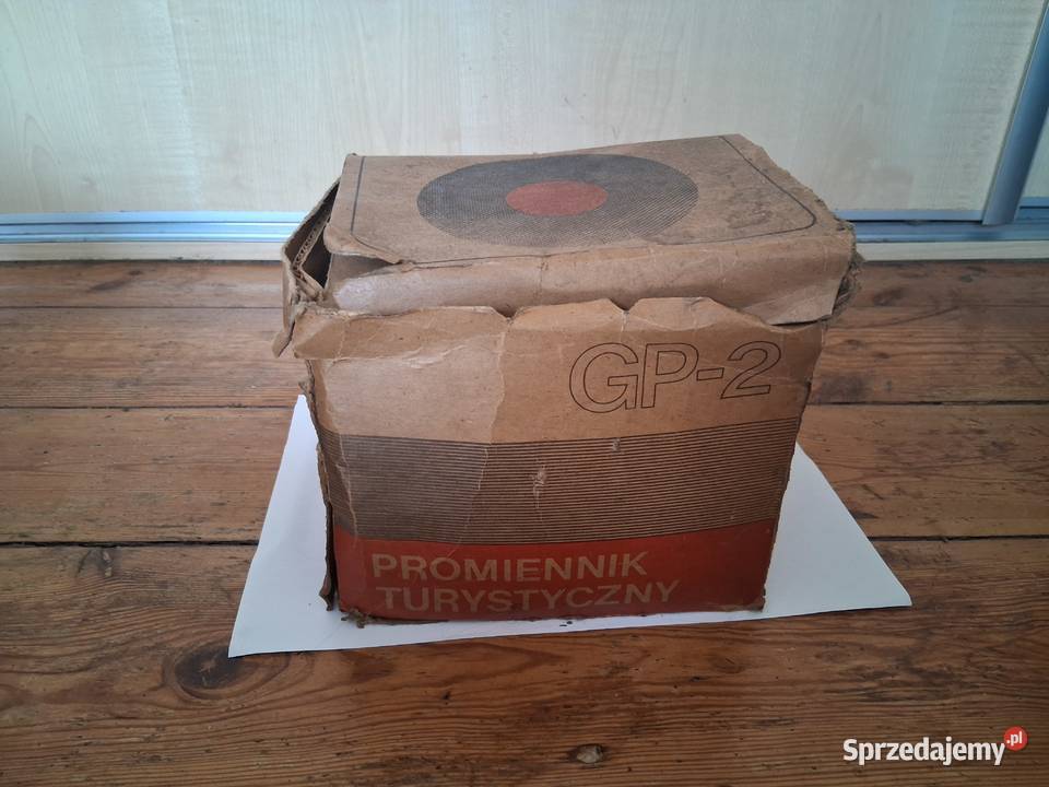 Promiennik turystyczny PREDOM GP2 1985 PRL Promienniki Poznań