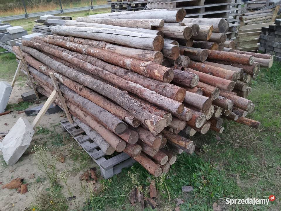 Stemple budowlane sosnowe 3m nowe suche świętokrzyskie Mirzec