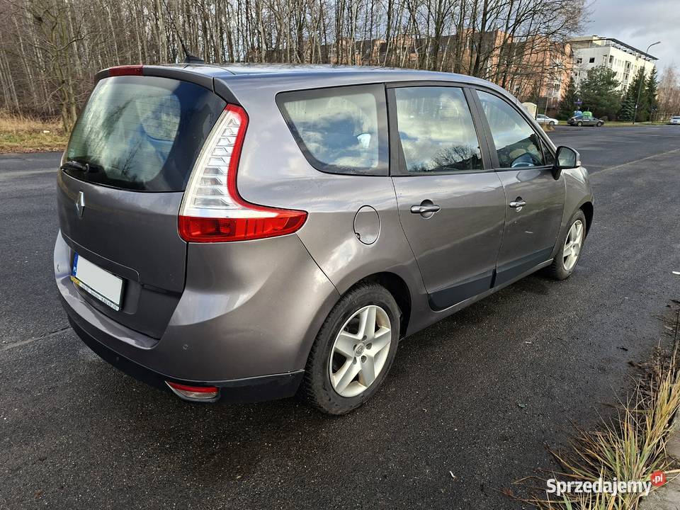 Renault Grand Scenic III 15dCi 6 biegów 7 osób ESP łódzkie Łódź