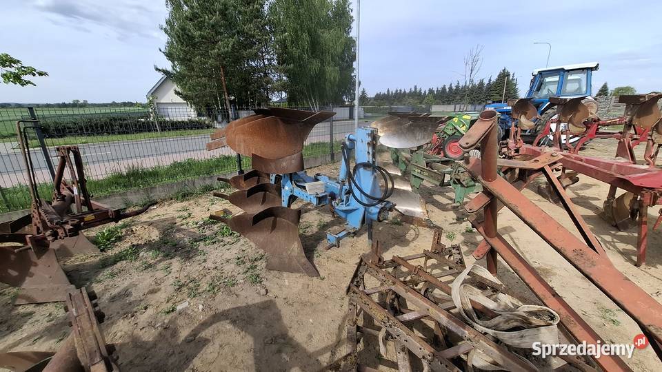 Pług obrotowy Frost 3 skibowy kverneland Fraugde Pługi łódzkie Sieradz sprzedam