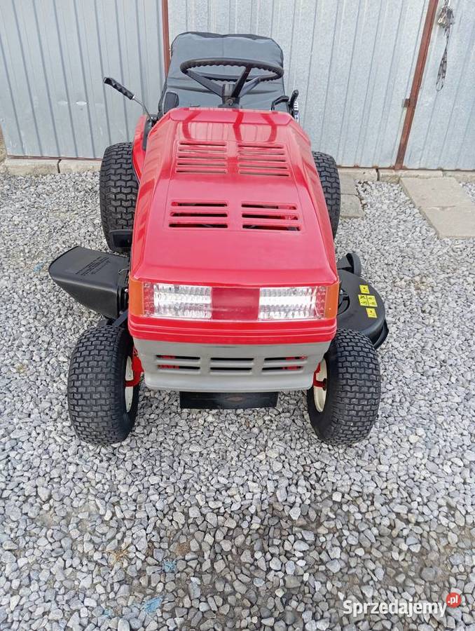 Traktorek kosiarka ALKO T14 4 koła skrętne stan