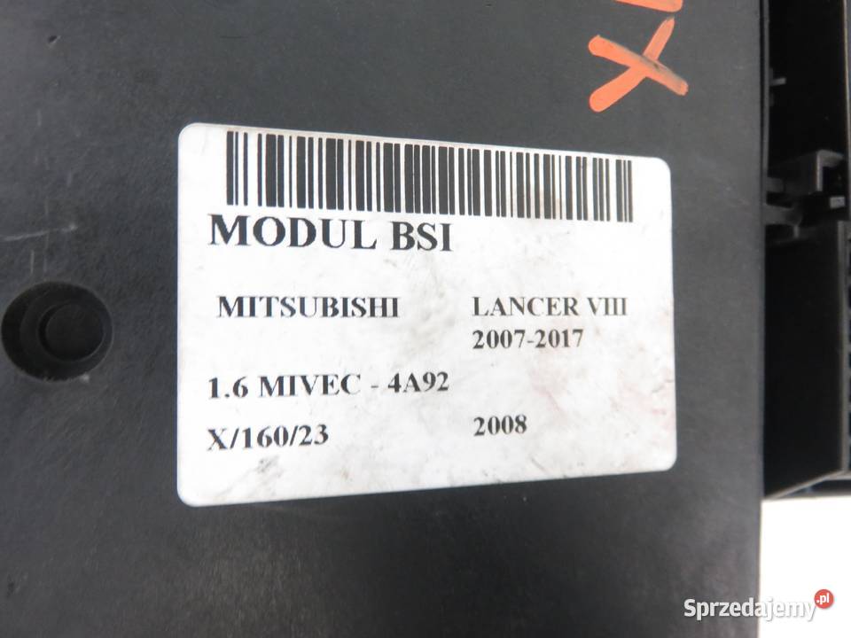 BSI MITSUBISHI LANCER VIII 16 MIVEC 4A92