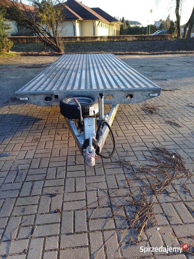 Wypożyczalnia Wynajem Lawet Przyczep 6m 35 t DMC Gwoździany