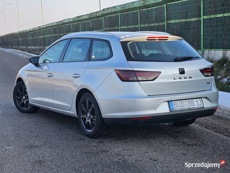 Seat Leon 16 TDi 110 DSG Rok produkcji 2015 Leon łódzkie Pabianice