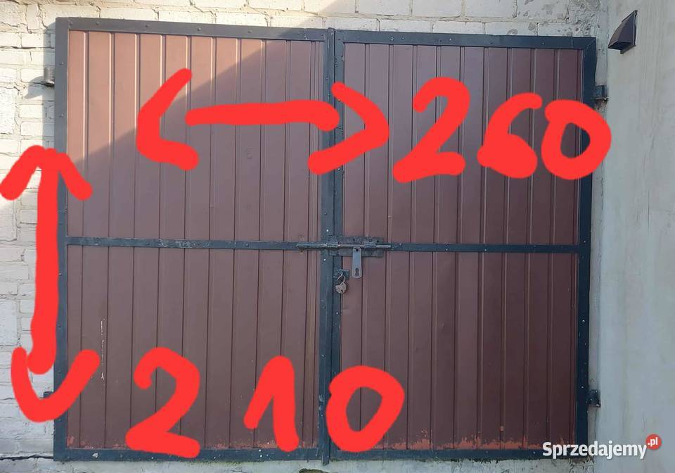 Blaszane drzwi 3 sztuki lubelskie Chojeniec sprzedam