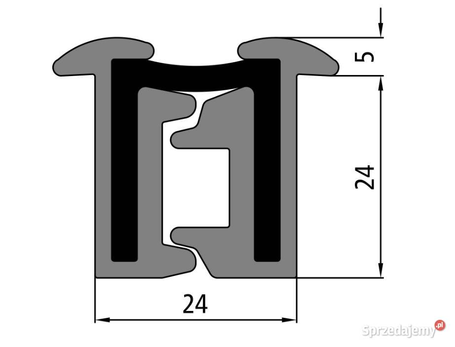 Zawias listwowy 24x24x2400 mm 180 stopni sprzedam