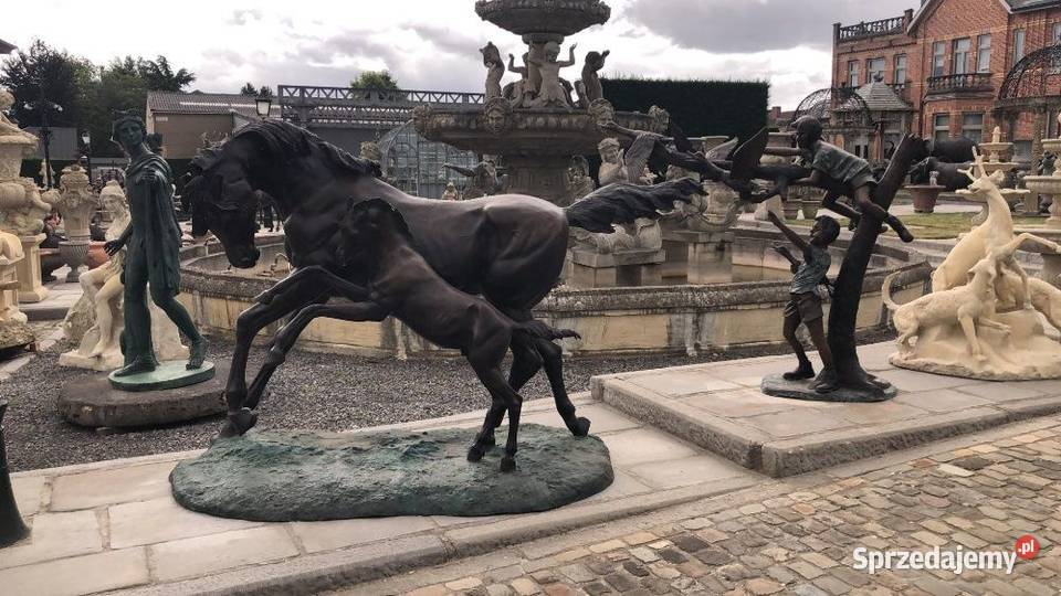 Jeleń szlachetny z brązu symbol męstwa i dumy zachodniopomorskie Szczecin