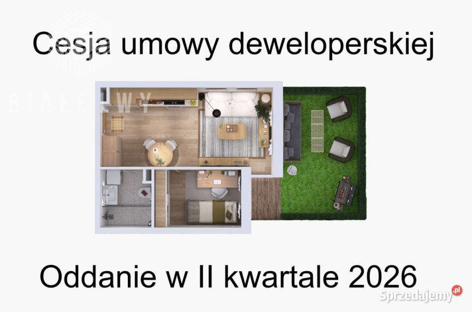 Mieszkanie 3038 metrów 2 pokoje Warszawa Konik