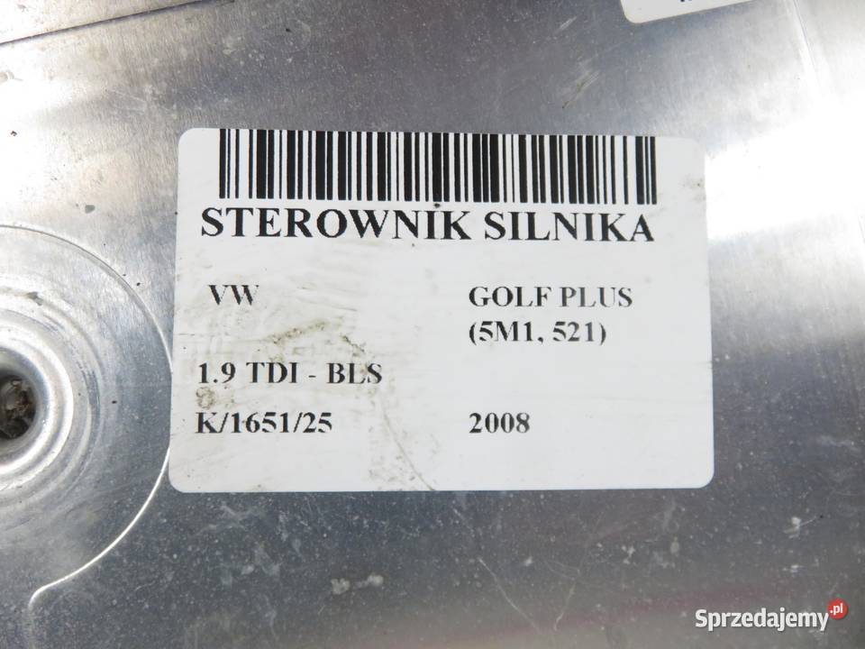STEROWNIK VW GOLF PLUS 5M1 521 19 TDI BLS
