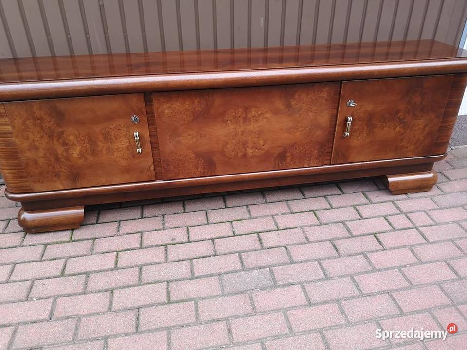 Komoda Szafka ARTDECO RTV Niska 217 Orzech Swarzędz