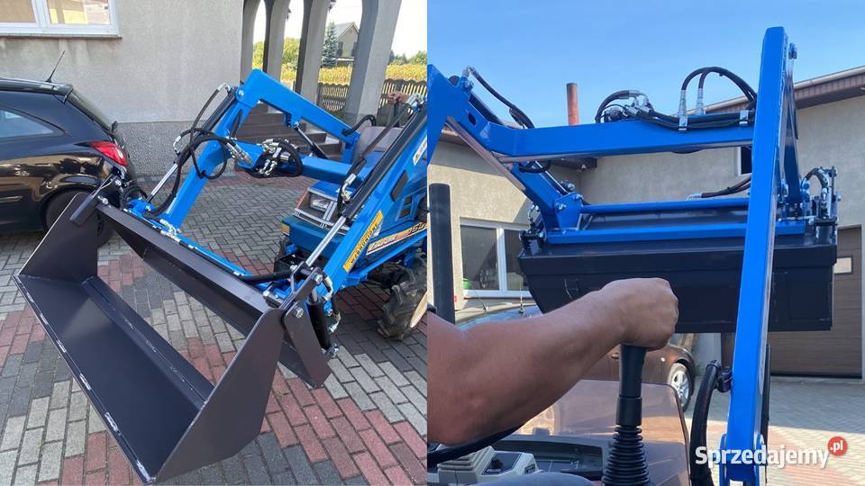 Ładowacz czołowy do ciągników 3 sekcja euroramka nieuszkodzony