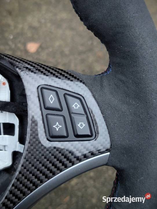 Kierownica BMW E90 E91 E92 Alcantara Carbon Czudec