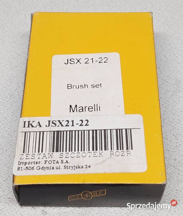 SZCZOTKI ROZRUSZNIKA JSX2122 6x13x175 mm