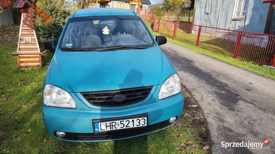 Kia Carens 18 BENZYNA LPG STAN BLACHARSKI wspomaganie kierownicy Hrubieszów