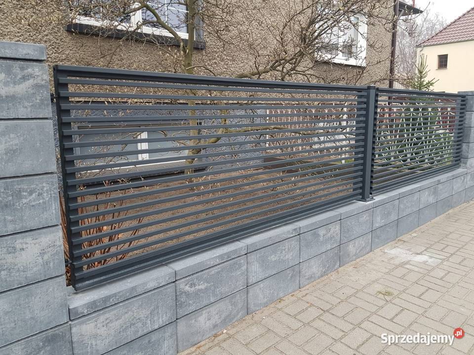 Brama przesuwna 400x150 GOLD 23 ogrodzenie wielkopolskie Kalisz