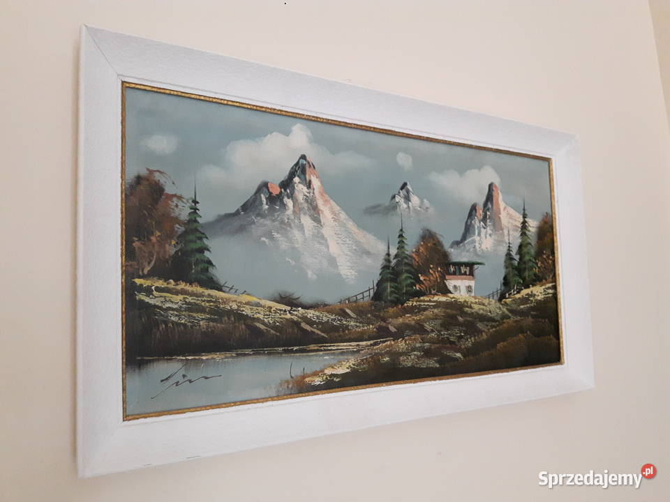 Obraz olejny Pejzaż górski Warszawa