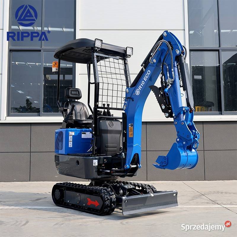 Nowa Minikoparka RIPPA R10 ECO 1T Transport Rok produkcji 2026 Katowice