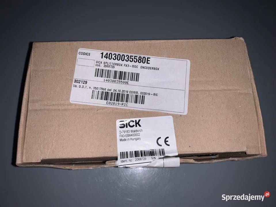 SICK Splitter FX3 MOC Encoder Box 2068729 Pozostałe Warszawa