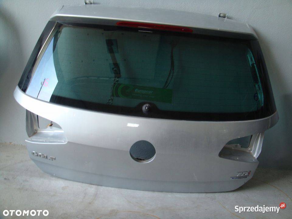 KLAPA BAGAŻNIKA VW GOLF VII 7 TDI SREBRNA 2013R Włoszczowa sprzedam