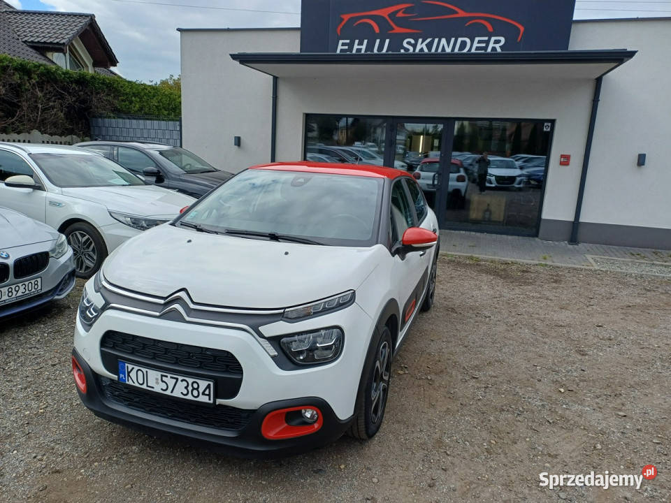 Citroen C3 AUTOMAT FullLED Navi Tablet garażowany małopolskie Chrzanów sprzedam