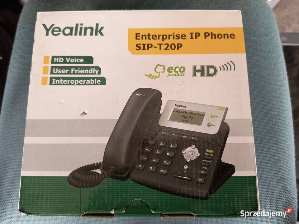 Telefon IP firmy Yealink model SIPT20P Katowice sprzedam