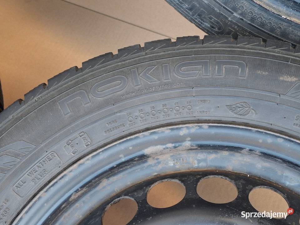 MERCEDES KOŁA ZIMOWE 5X112 15 18565R15 NOKIAN lubuskie Bieleń