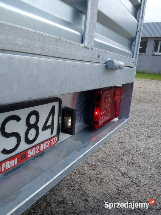 Przyczepka Hakpol H750 230x130 Solidna Do samochodów osobowych Brzostek