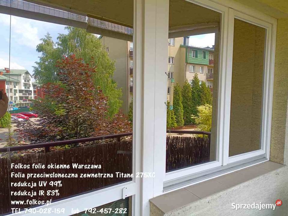 Folia przeciwsłoneczna na okna Warszawa Folie UV mazowieckie