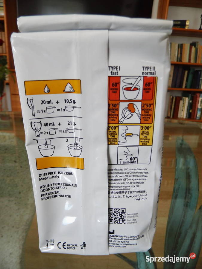 Masa alginatowa Włoska 2 Tropical Mint Radzewice