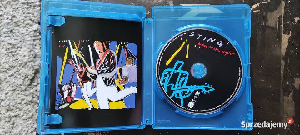 STING Bring on the Night Blue Ray Disc Płyty i kasety Gliwice