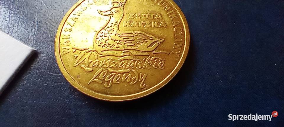 Stare monety Medal Złota Kaczka 179