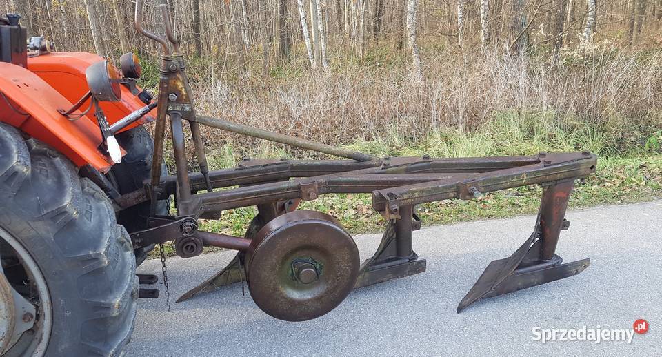 Pług 3skibowy oryginał GRUDZIĄDZ regulacja na nieuszkodzony Dąbrowa Tarnowska