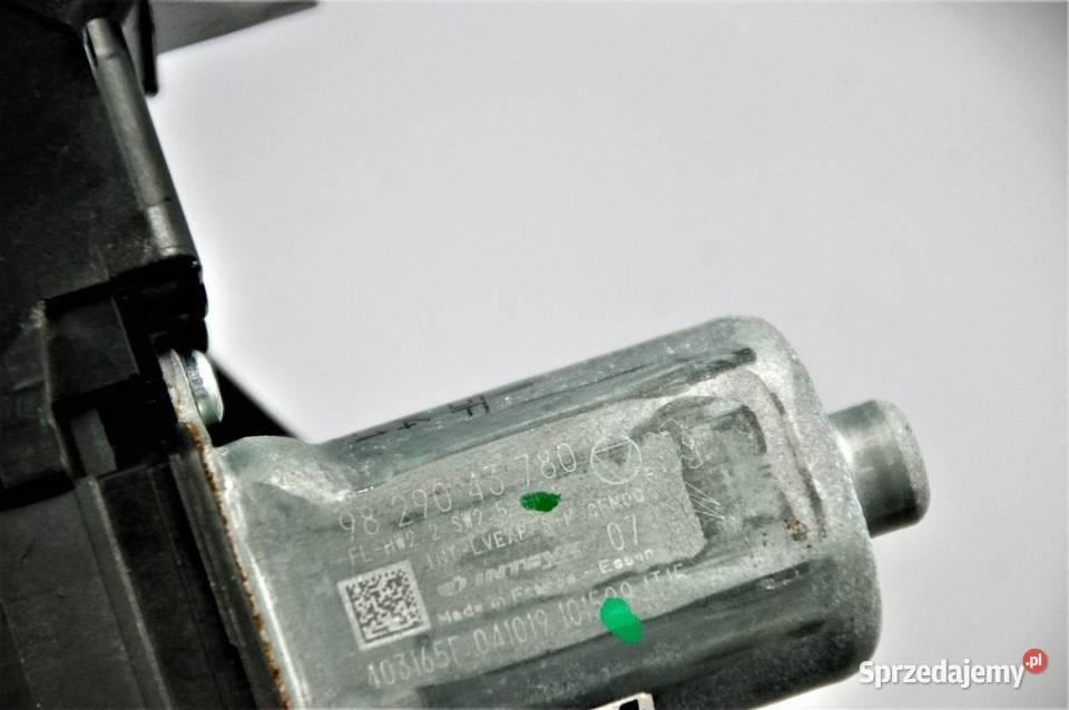 PODNOŚNIK SZYBY LP OPEL CORSA F 9829043680 Pozostałe kujawsko-pomorskie Lipno sprzedam