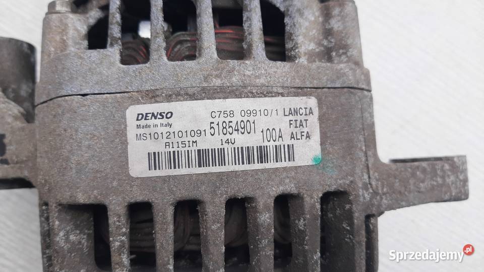 alternator 100A Fiat Doblo II Bravo II 16 Dębno