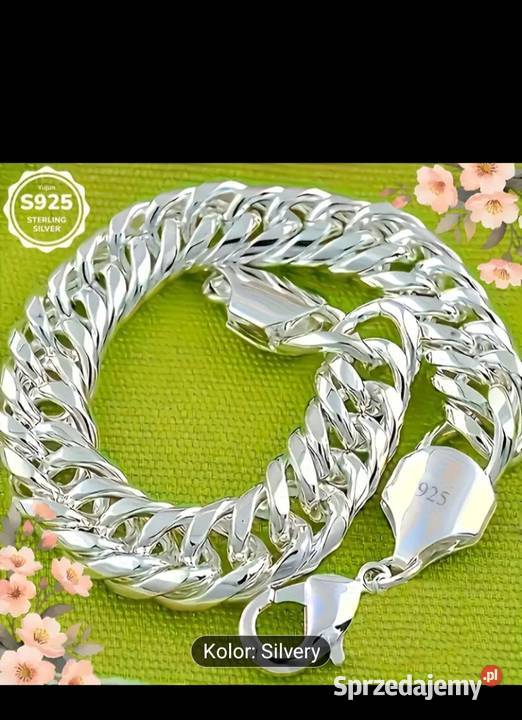 Bransoletka kubańska srebro 925 Warszawa