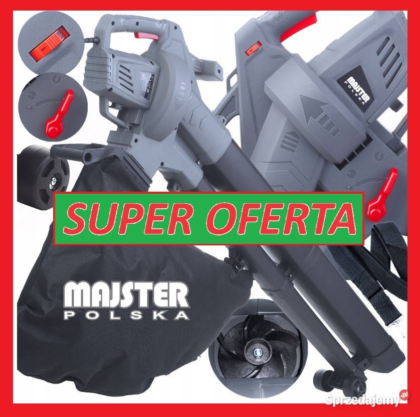 ELEKTRYCZNA DMUCHAWA ODKURZACZ LIŚCI ŚNIEGU wielkopolskie Poznań