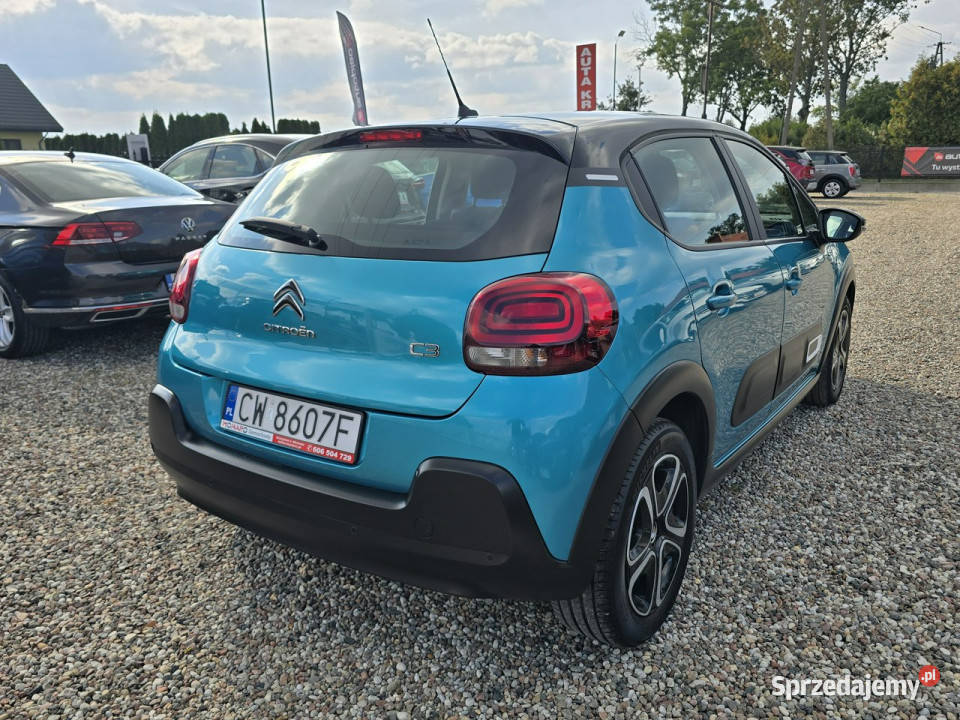 Citroen C3 12 Benzyna 83 nowy Salon Polska Hatchback Włocławek