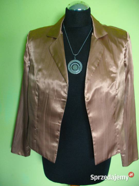 Żakiet beżowy marynarka 38 M biust 100 Rozmiar 38(M) Siedlce sprzedam