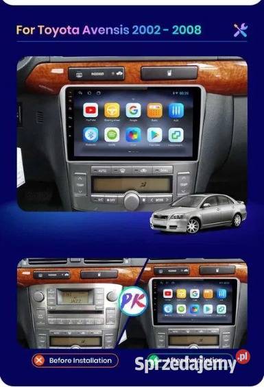 Radio android Toyota Avensis T25 wifi Bluetooth śląskie Ożarowice