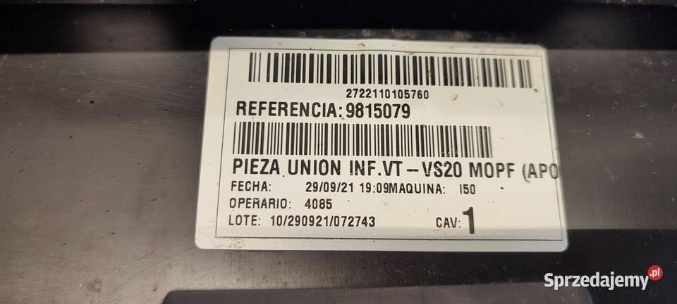 MERCEDES VITO W447 OSŁONA ZDERZAKA PRZÓD