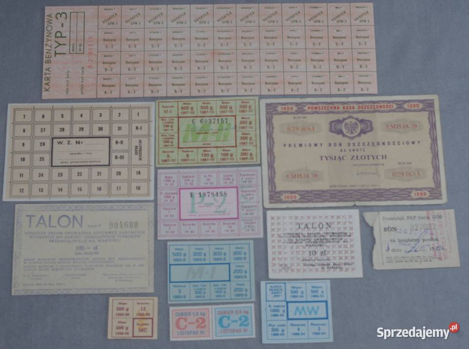 Kartki zaopatrzeniowe III Płock